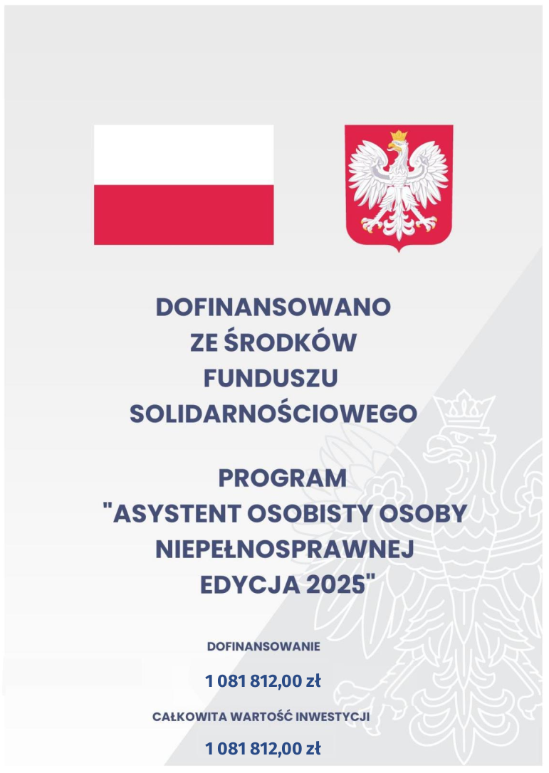 Informacje o wartości dofinansowania i całkowitej wartości inwestycji